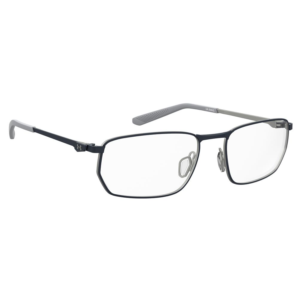 Under Armour Blue Metal Glasses – Stylish Square Frame