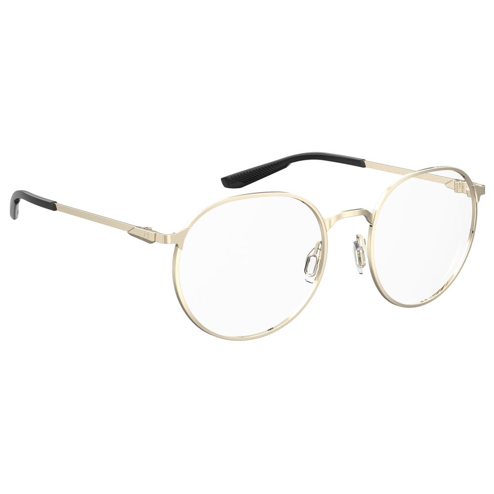 Under Armour Gold Metal Frames – Unisex Square Glasses