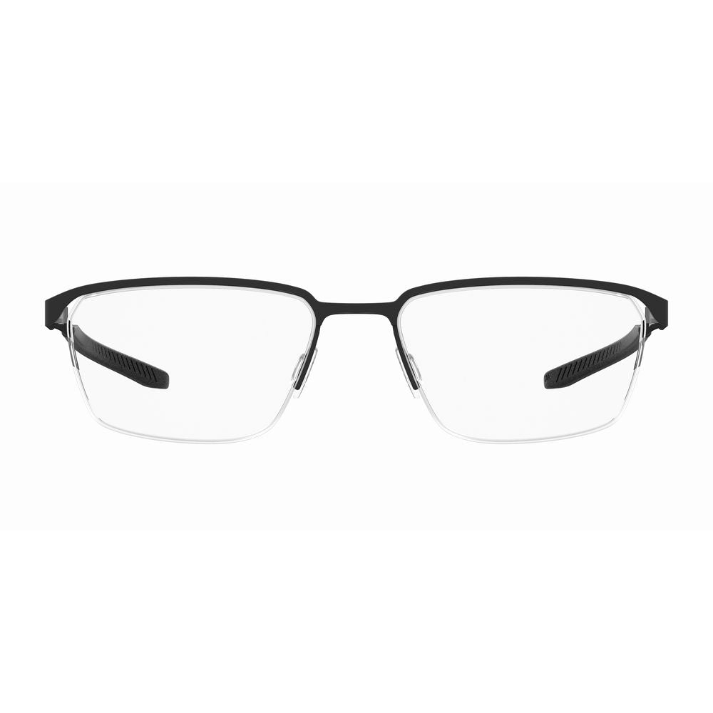 Under Armour Black Metal Frames – Square Full-Rim, 54mm