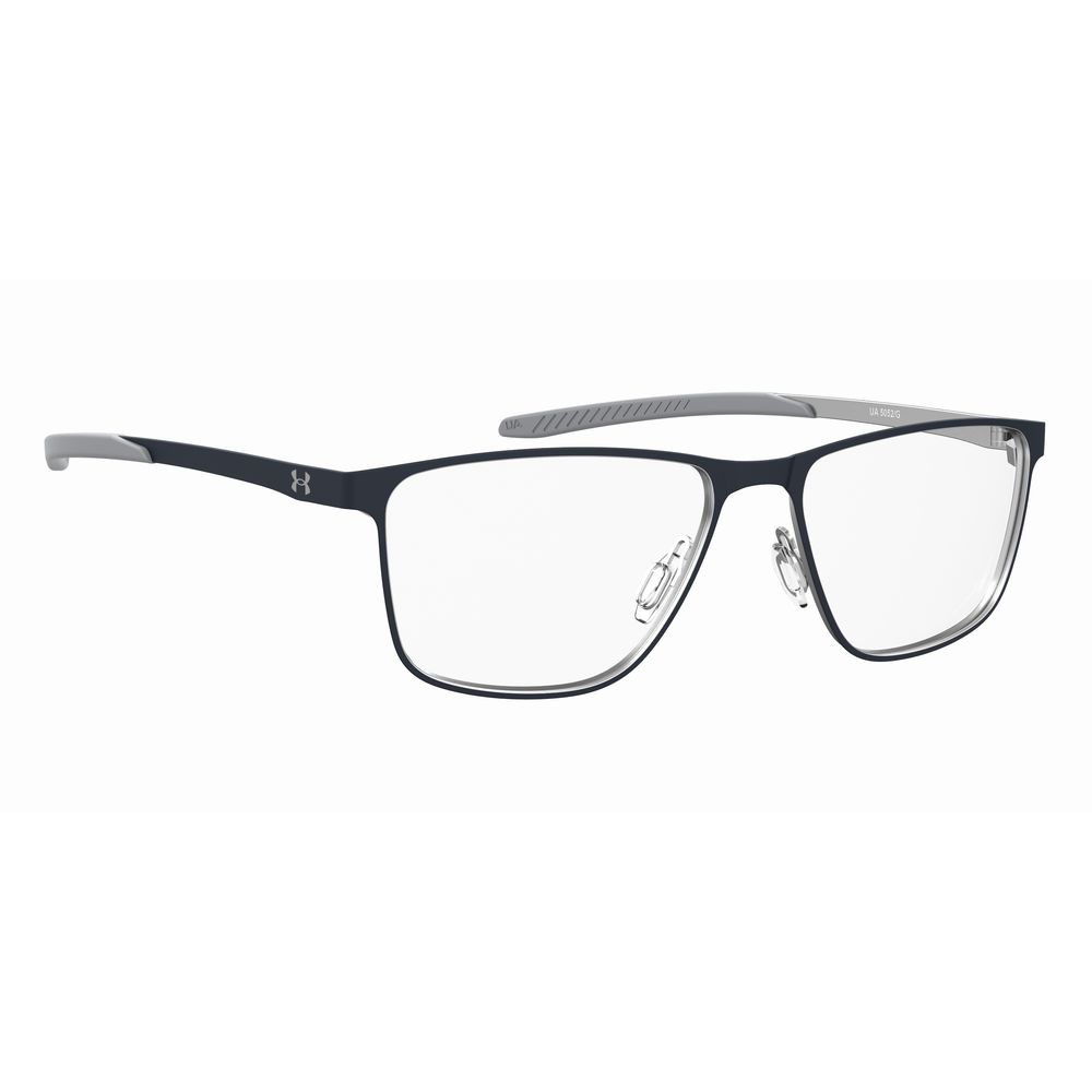 Under Armour Blue Metal Optical Glasses – 54mm Square Frame