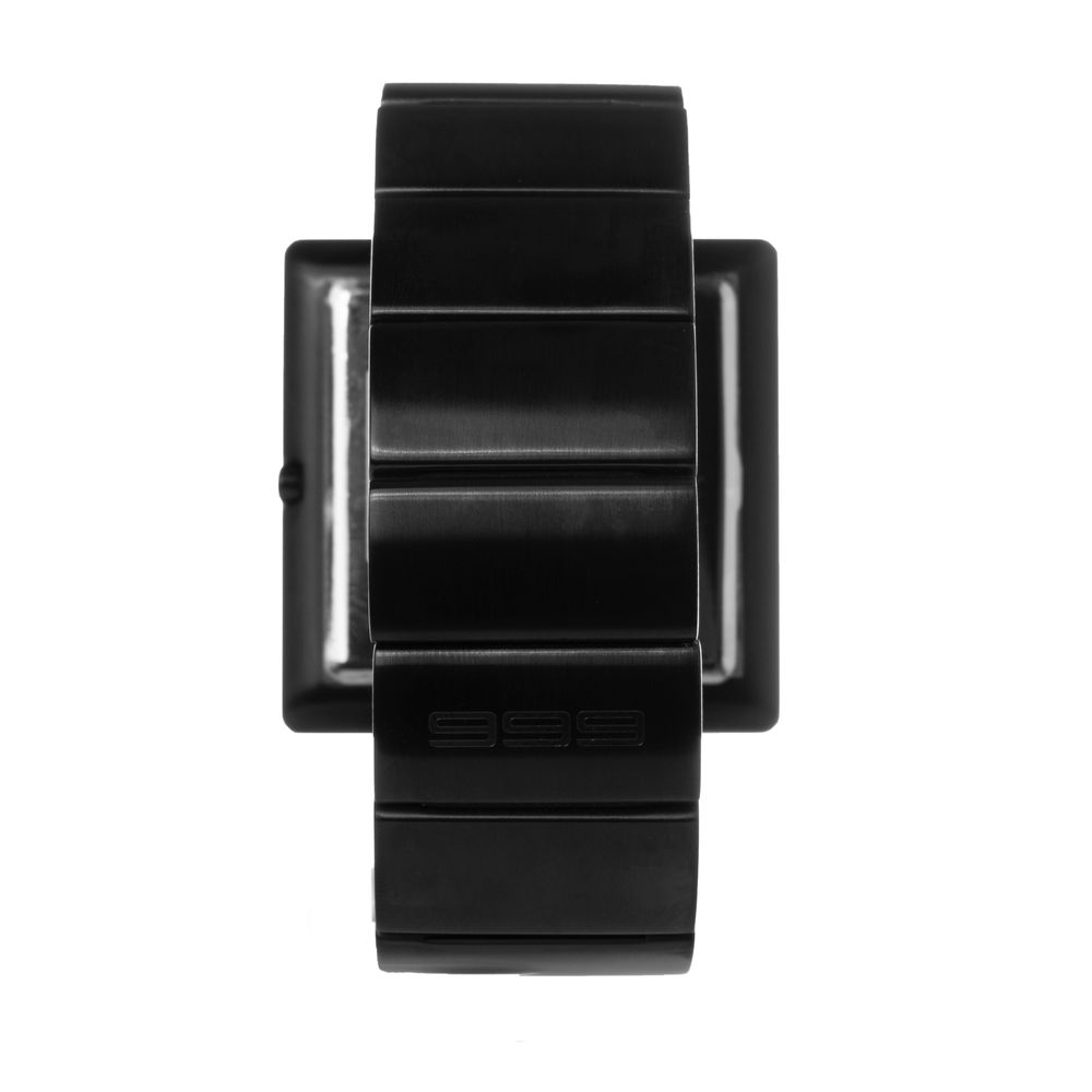666BARCELONA Black Stainless Steel Watch - Sleek Elegance Redefined