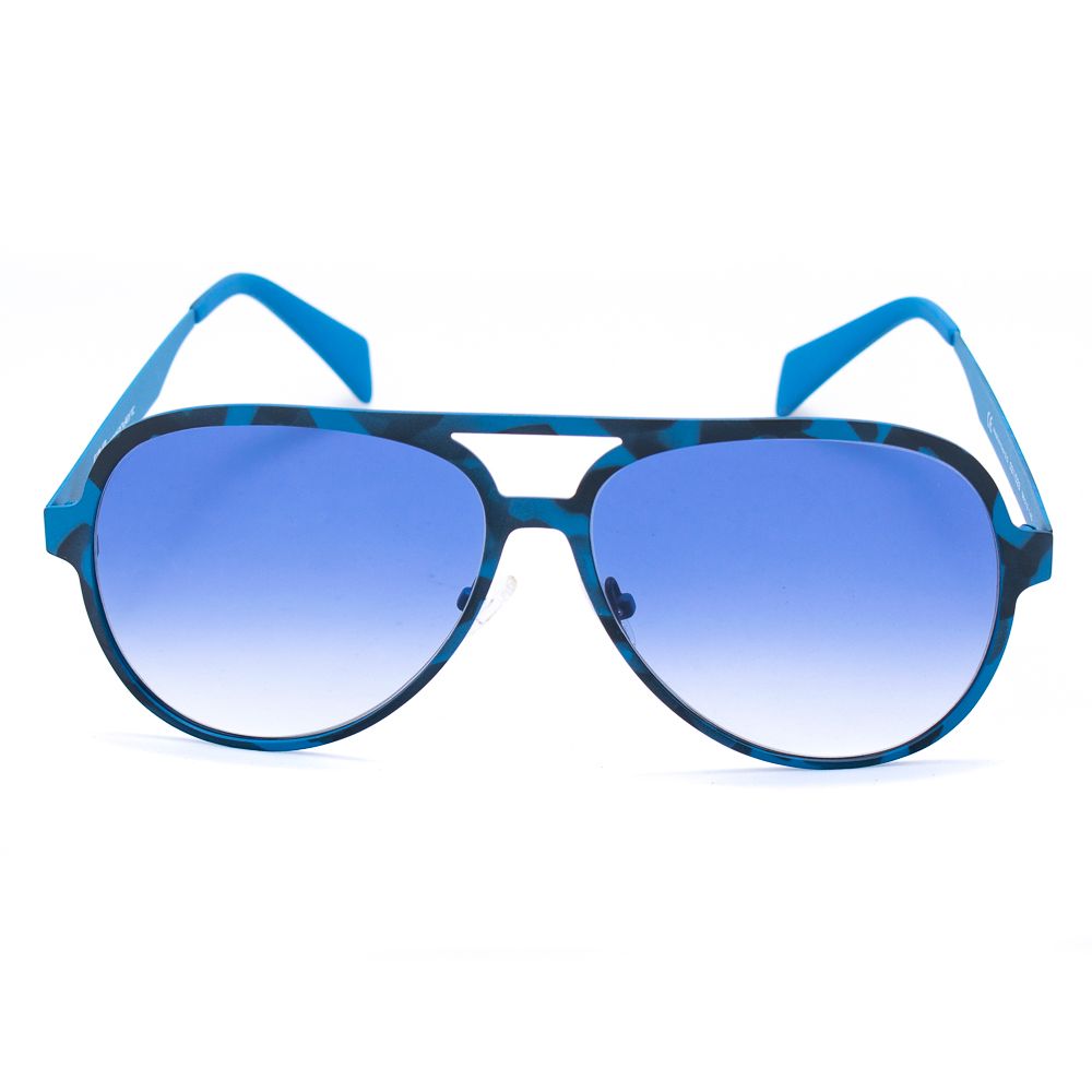 Italia Independent Men's Sunglasses – Blue Metal Frame