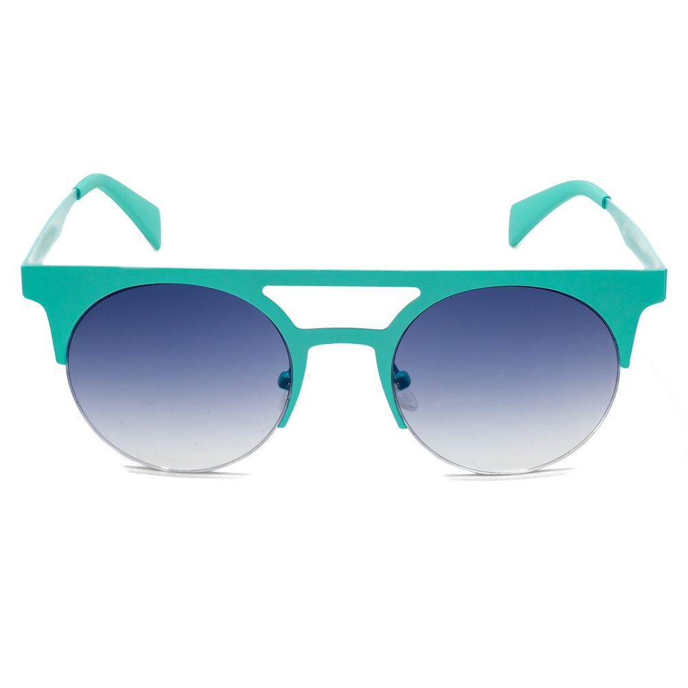 Italia Independent Blue Metal Sunglasses – Stylish Unisex Design
