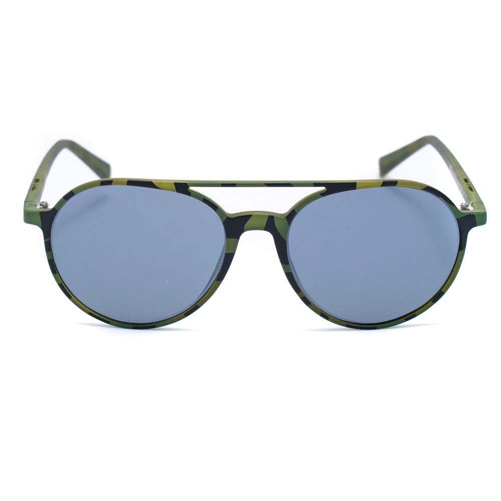 Italia Independent Green Acetate Sunglasses – Unisex, Stylish Design