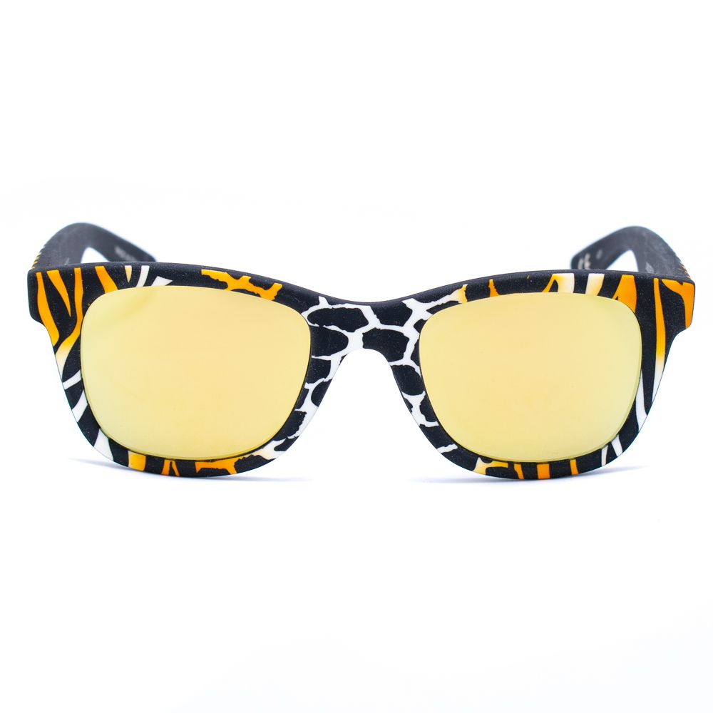Italia Independent Unisex Sunglasses – Orange Acetate Frame