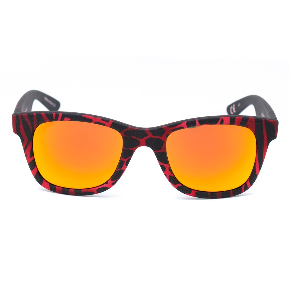 Italia Independent Unisex Sunglasses – Red Acetate Frame