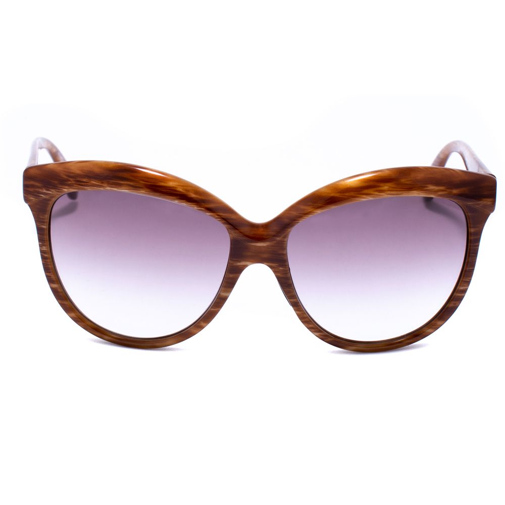 Italia Independent Women’s Brown Acetate Sunglasses – Chic Style