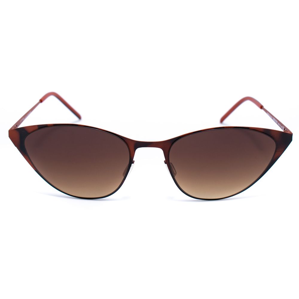 Italia Independent Women’s Sunglasses – Brown Metal Frame