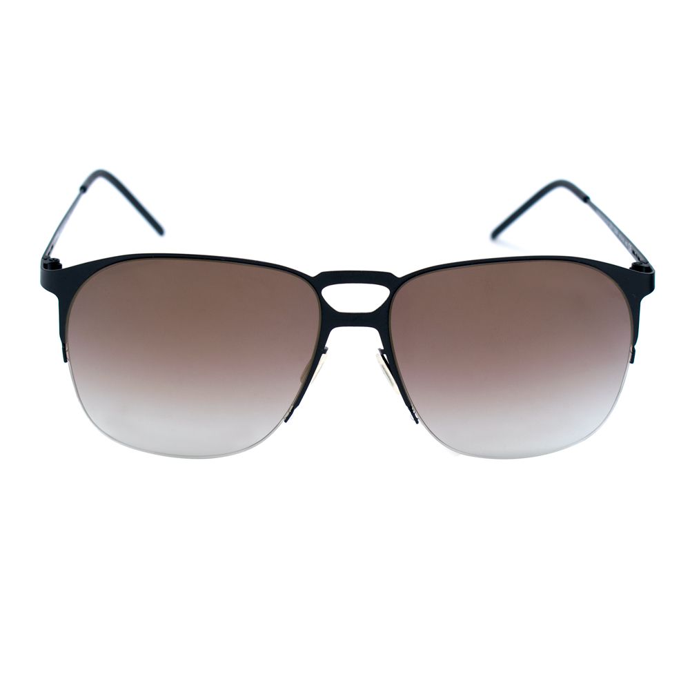Italia Independent Black Metal Sunglasses – Stylish Men's Eyewear