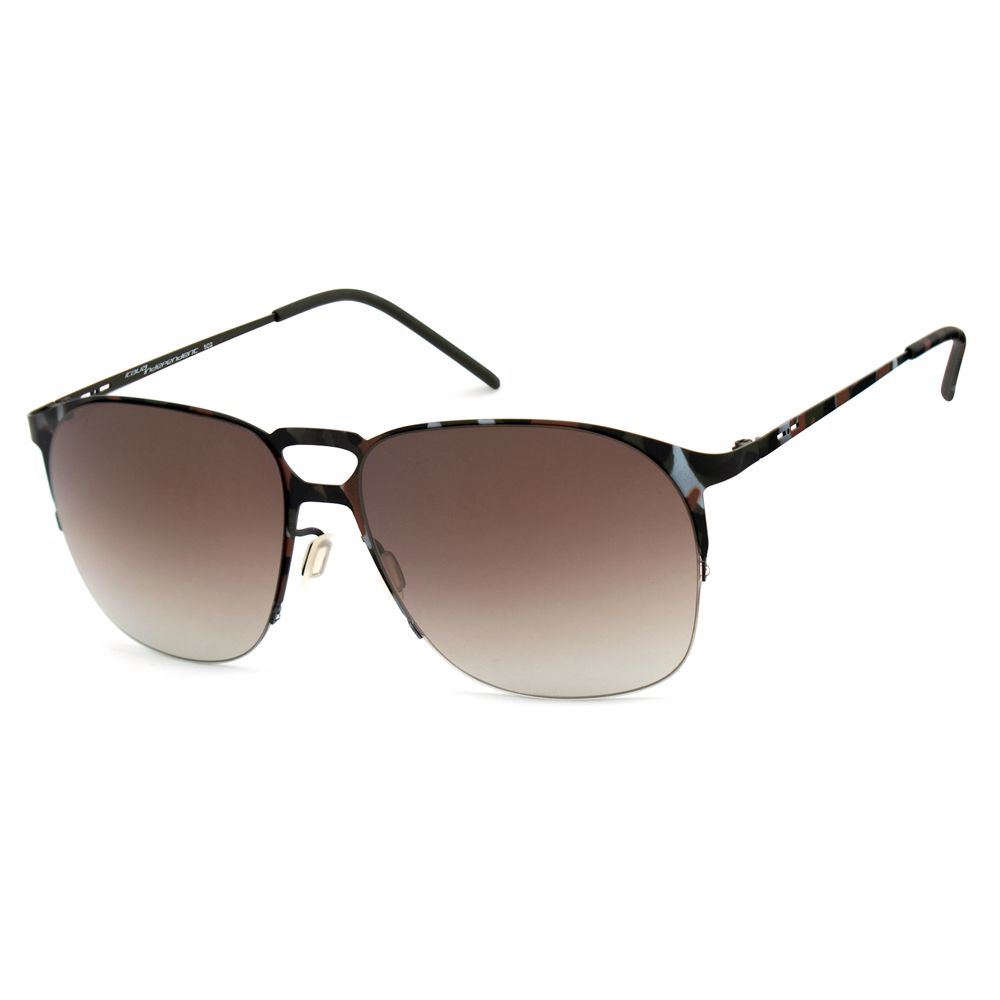 Italia Independent Women’s Sunglasses – Brown Metal Frame