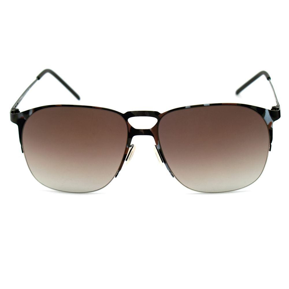 Italia Independent Women’s Sunglasses – Brown Metal Frame