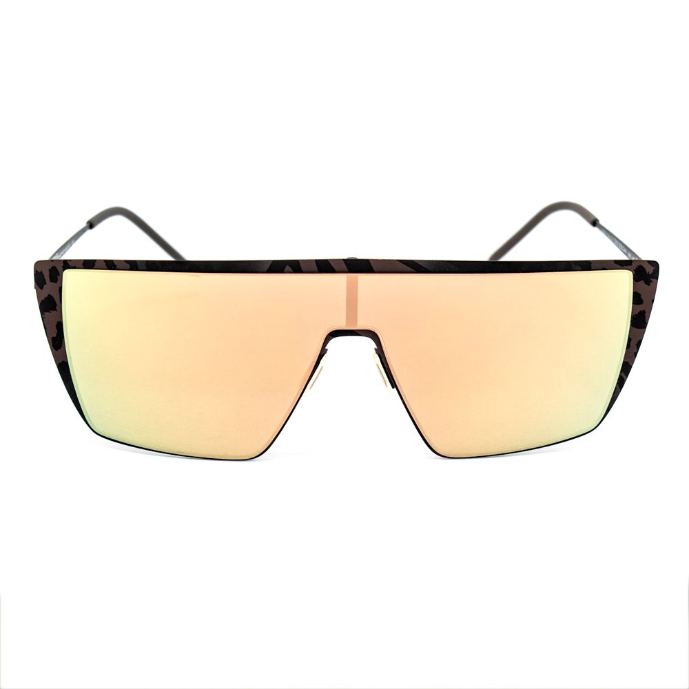 Italia Independent Women's Sunglasses – Brown Metal Frame