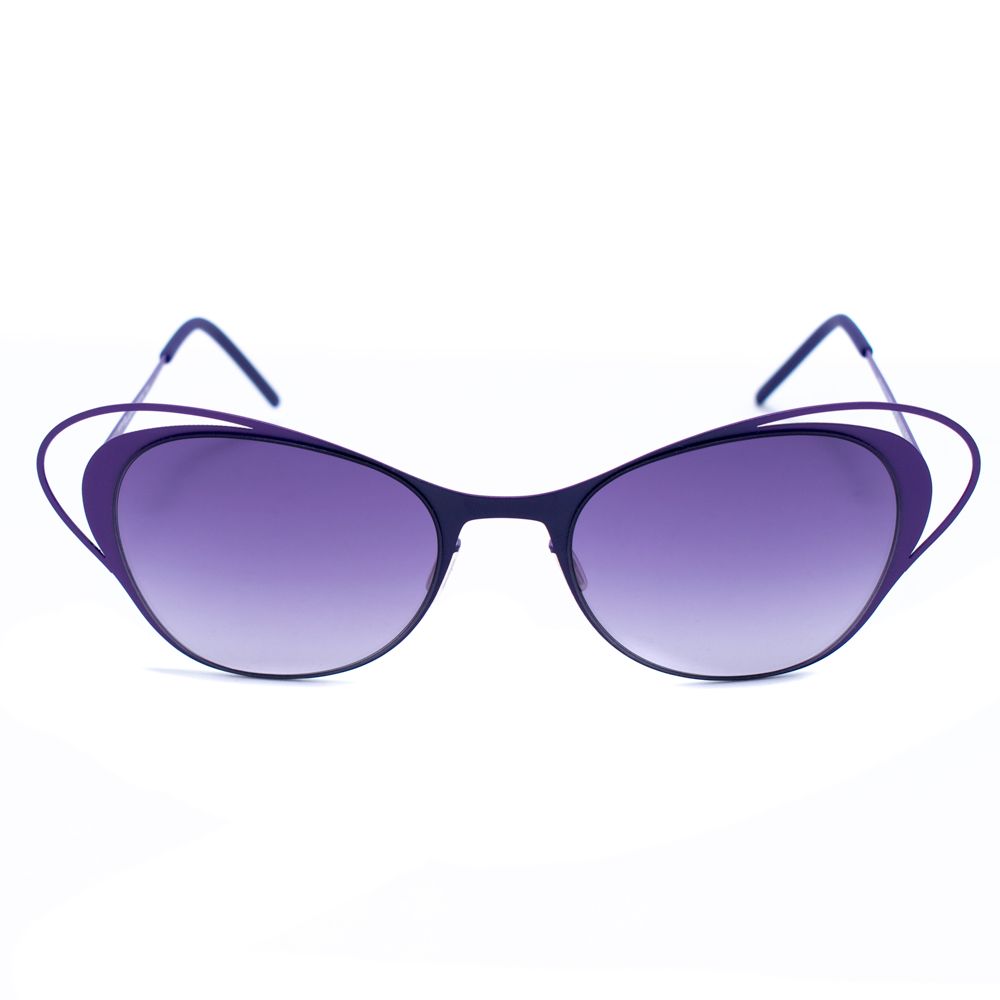 Italia Independent Women’s Sunglasses – Purple Metal Frame