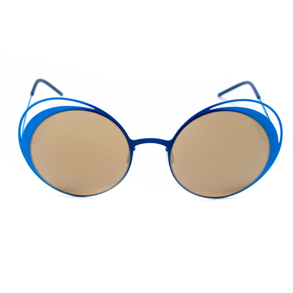 Italia Independent Women's Sunglasses – Blue Metal Frame, 53mm Lenses