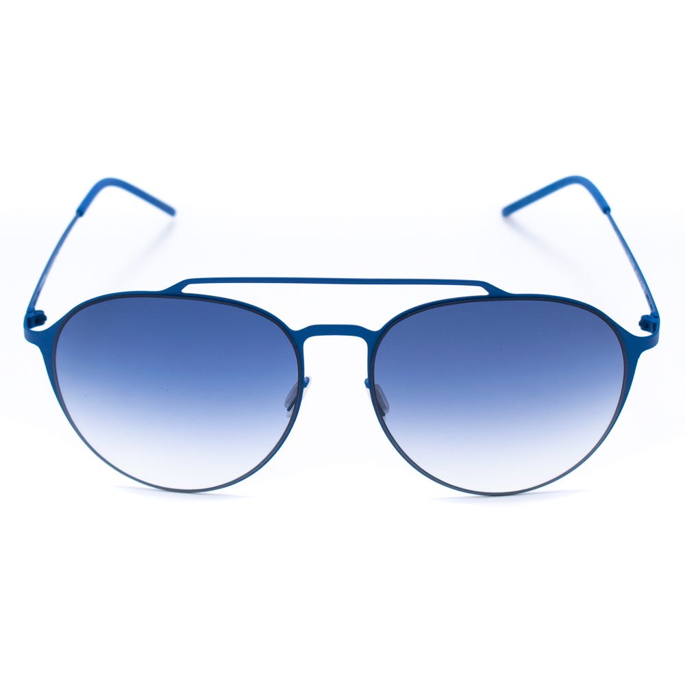 Italia Independent Women’s Sunglasses – Blue Metal Frame, 60mm Lenses