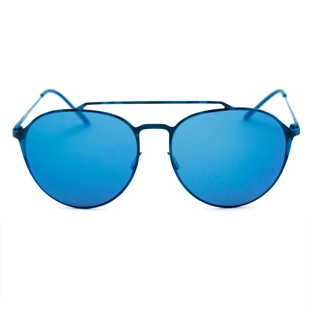 Italia Independent Women's Sunglasses – Blue Metal Frame