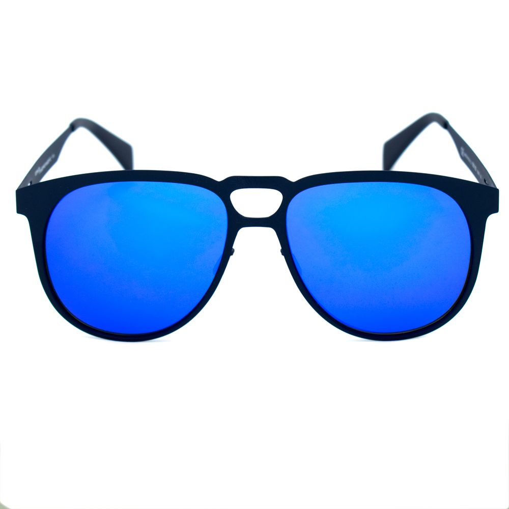Italia Independent Black Metal Sunglasses – Stylish Unisex Eyewear