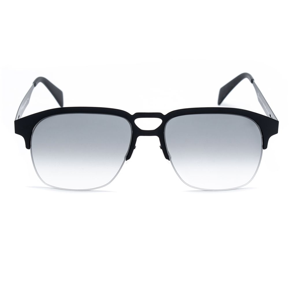 Italia Independent Black Metal Sunglasses – Stylish Black Frame