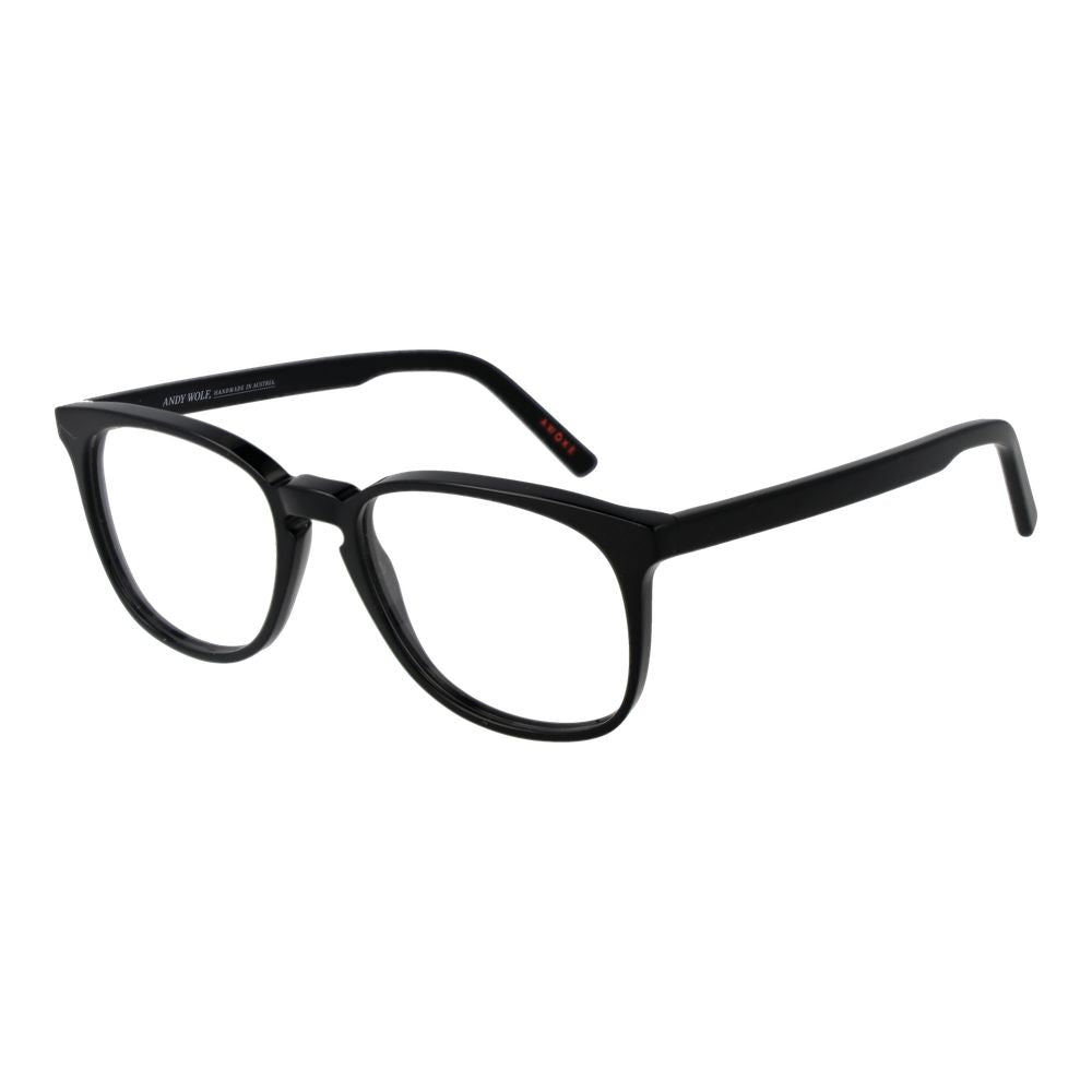 Andy Wolf Black Unisex Optical Frames – Stylish Rectangle Design