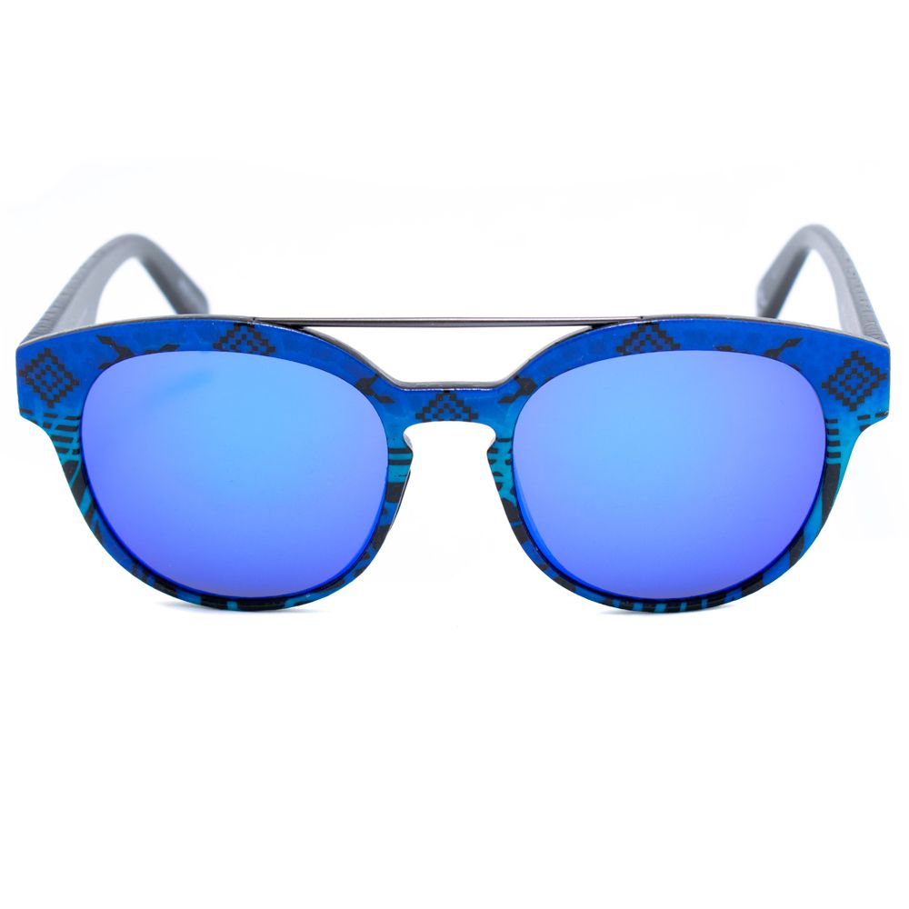 Italia Independent Unisex Blue Acetate Sunglasses