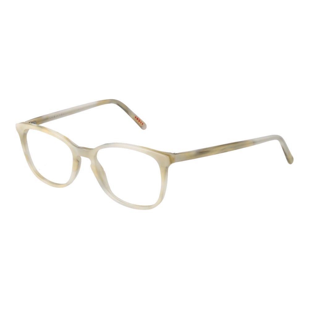 Andy Wolf Cream Unisex Optical Frames – Rectangle Full-Rim