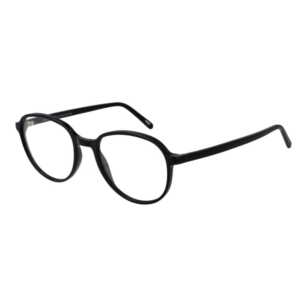 Andy Wolf Unisex Optical Frames – Black Full-Rim, 53mm