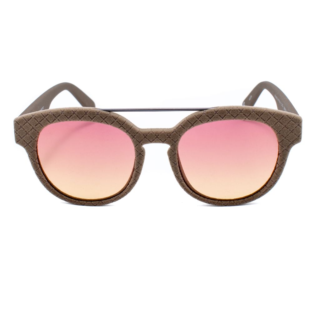 Italia Independent Brown Acetate Sunglasses for Unisex