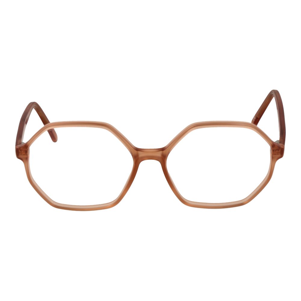 Andy Wolf Beige Unisex Optical Frames – Square Full-Rim Style