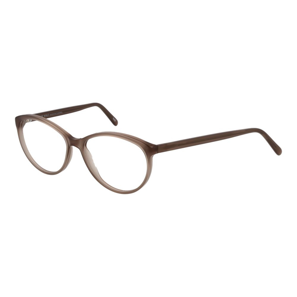 Andy Wolf Beige Unisex Optical Frames – Stylish Oval Design