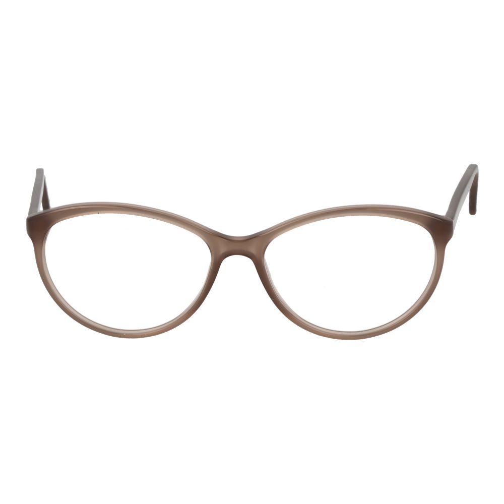 Andy Wolf Beige Unisex Optical Frames – Stylish Oval Design