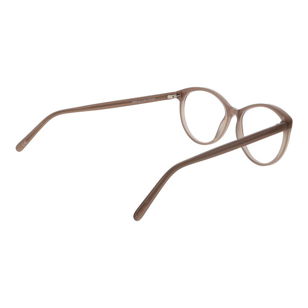 Andy Wolf Beige Unisex Optical Frames – Stylish Oval Design
