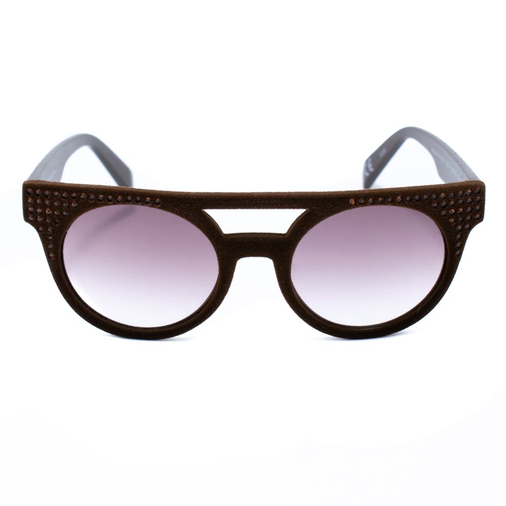 Italia Independent Women’s Sunglasses – Brown Acetate Frame