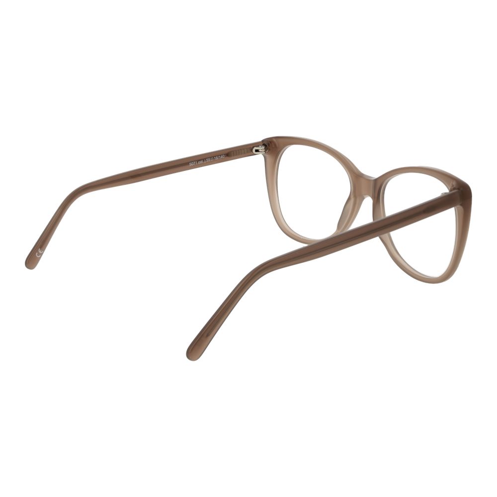 Andy Wolf Brown Unisex Optical Frames – Cat Eye Design, 55mm
