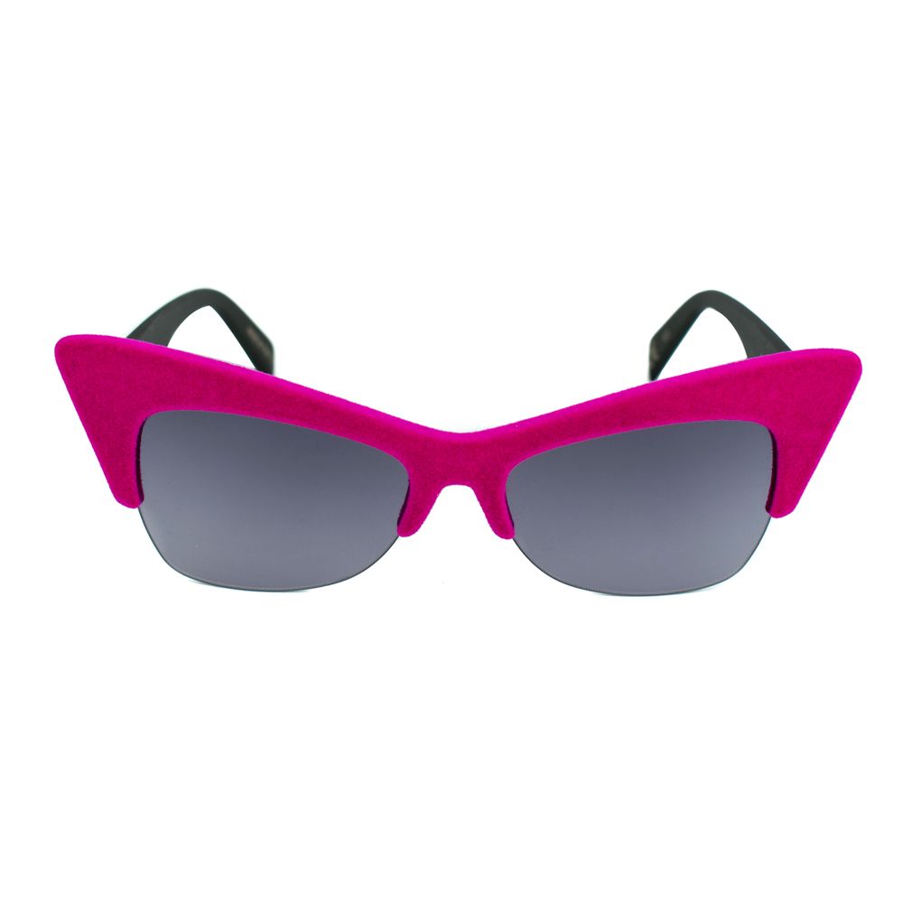 Italia Independent Women’s Sunglasses – Pink Acetate Frame, Full UV Protection