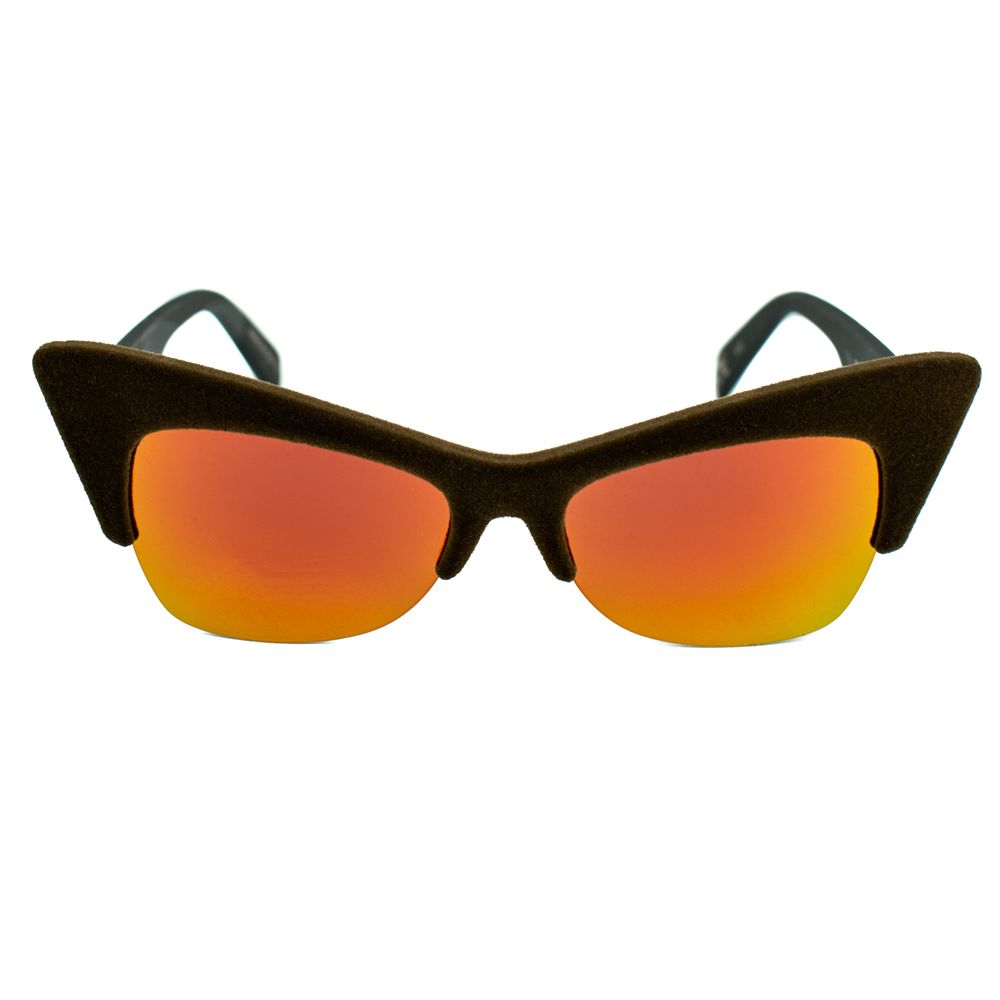 Italia Independent Women's Sunglasses – Brown Acetate Frame