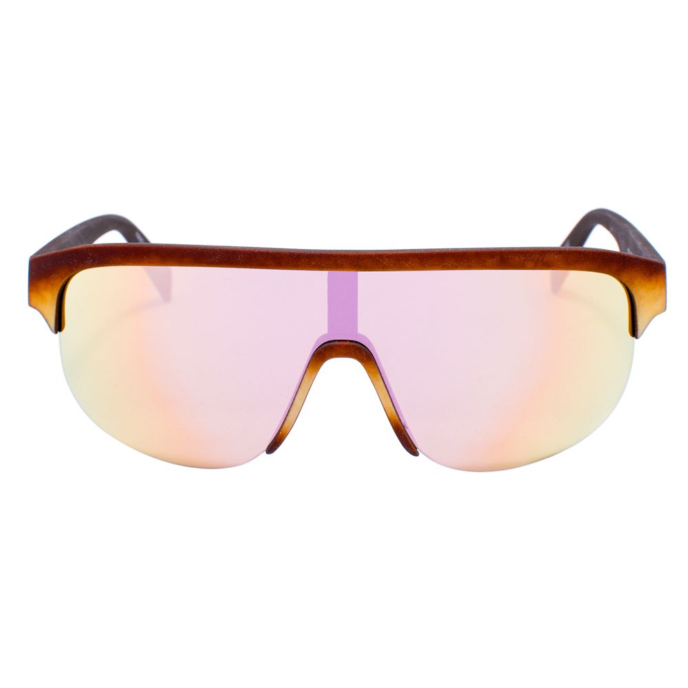 Italia Independent Brown Acetate Sunglasses – Stylish Protective Eyewear