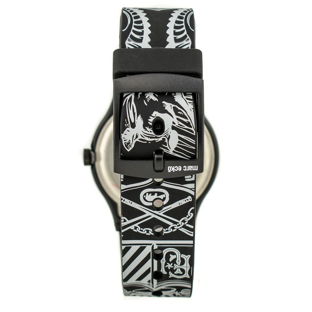 Marc Ecko Black Synthetic Watch - Stylish & Versatile Timepiece