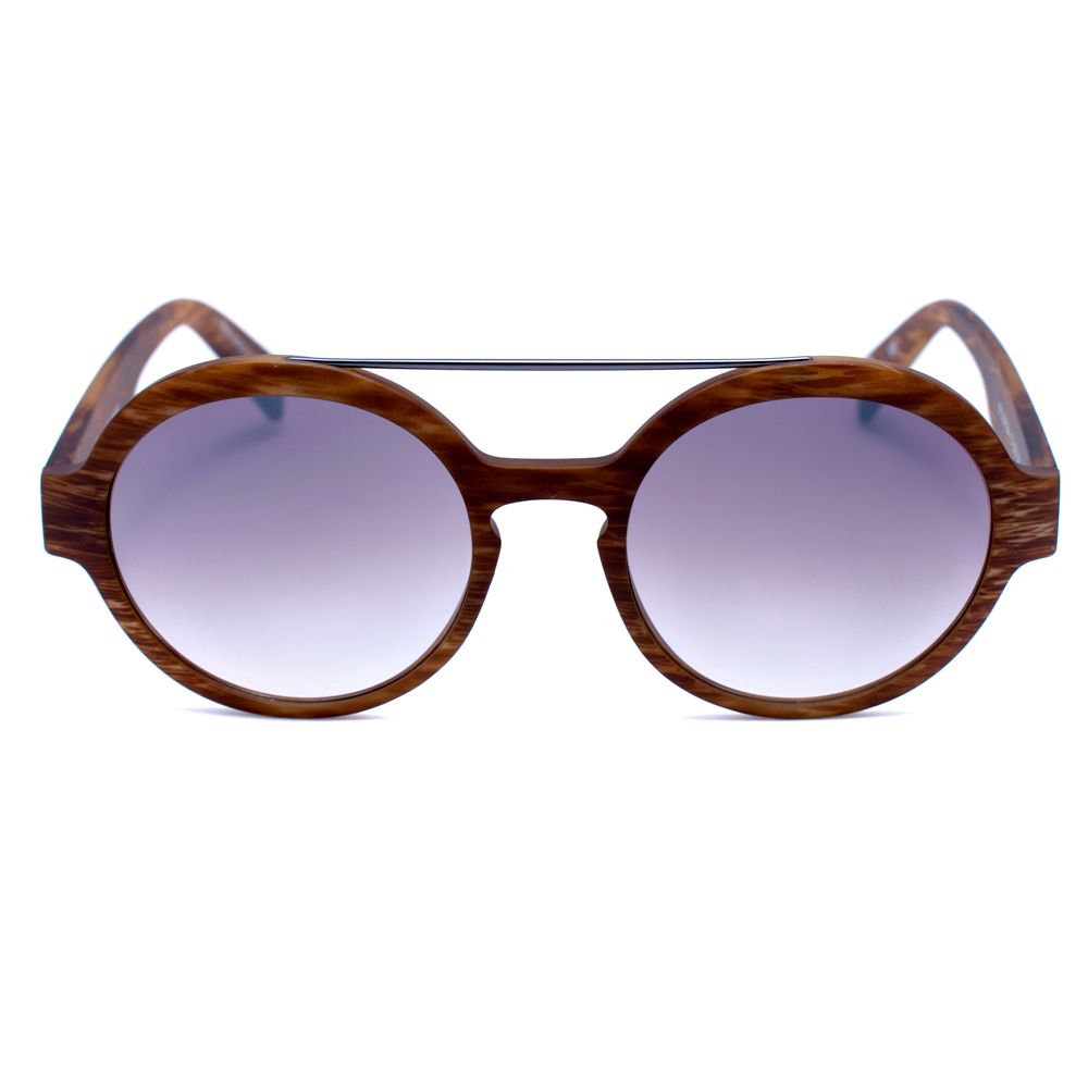 Italia Independent Unisex Sunglasses – Brown Acetate Frame