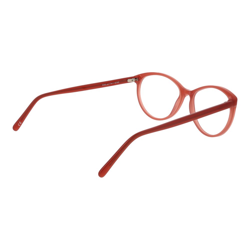Andy Wolf Pink Unisex Optical Frames – Rose Oval Design, 54mm