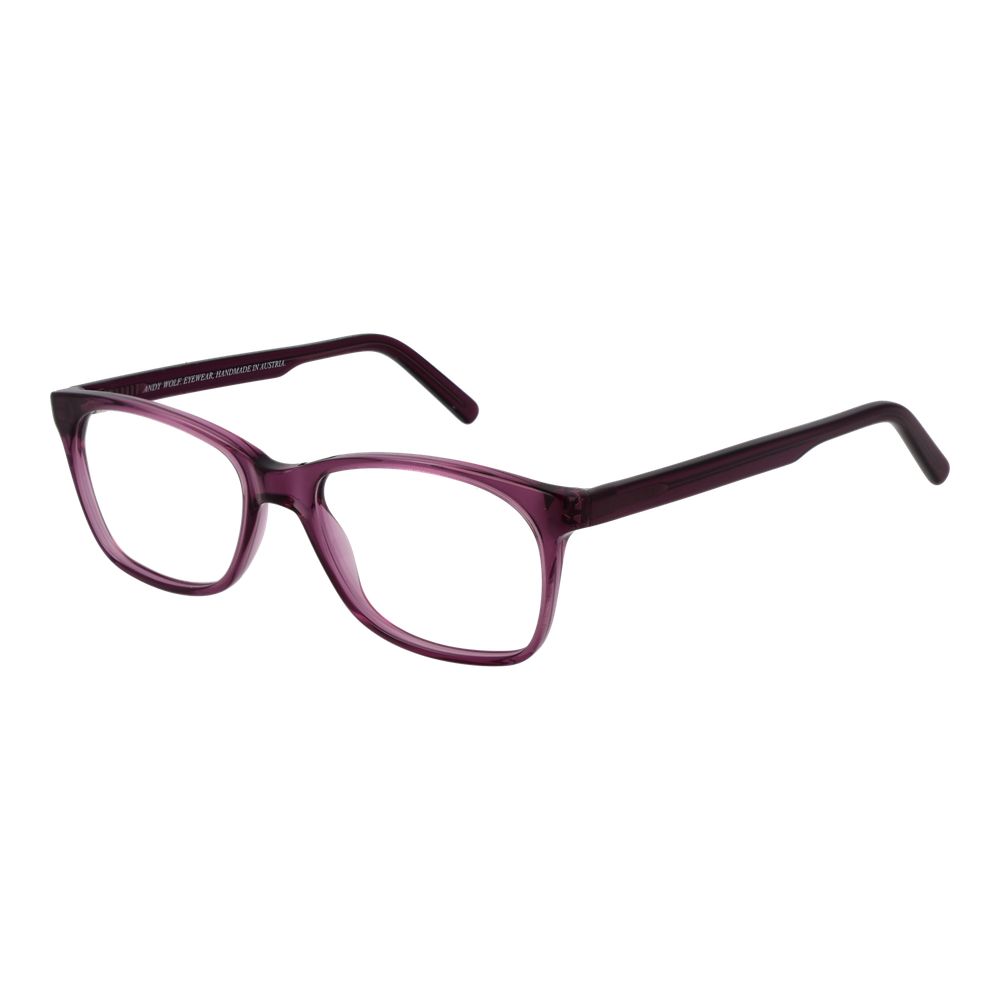 Andy Wolf Purple Unisex Optical Frames – Full-Rim Rectangle