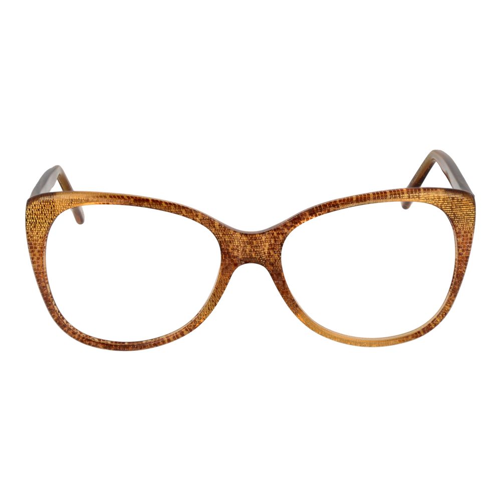 Andy Wolf Unisex Optical Frames – Honey Cat Eye Design, 55mm