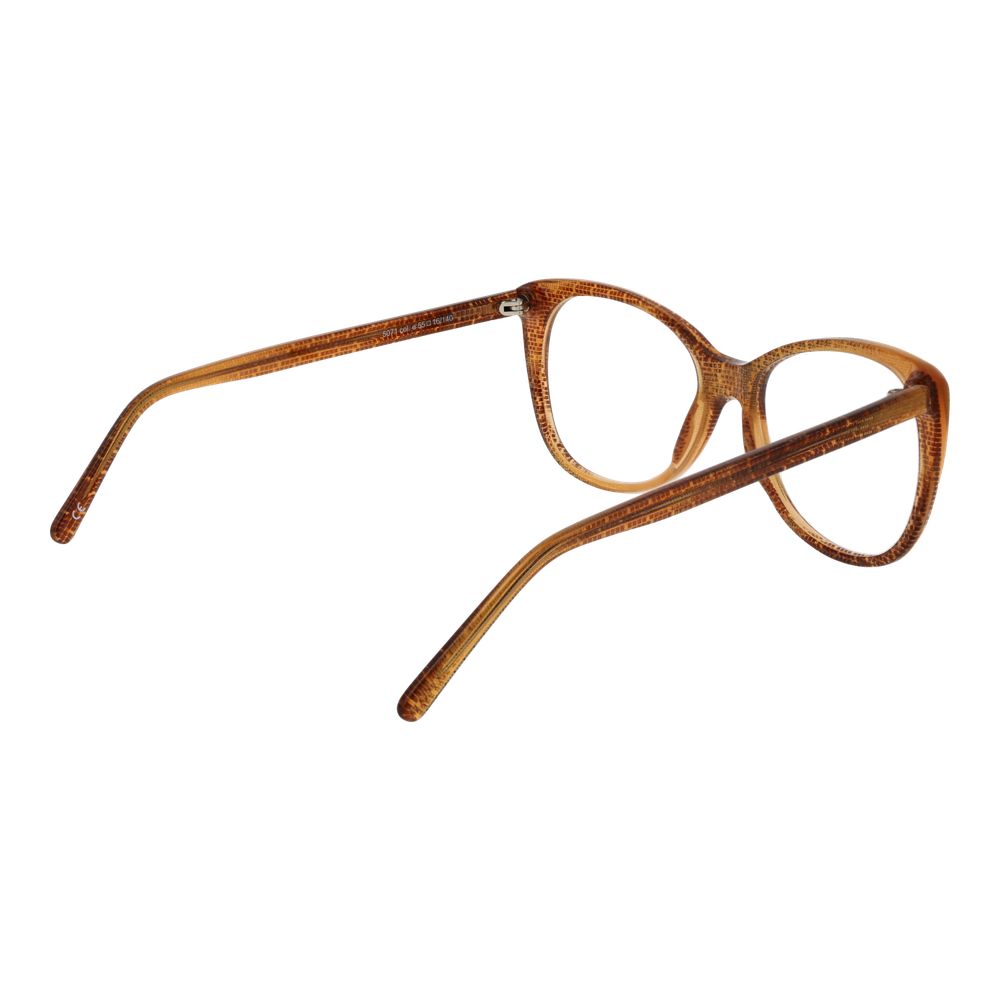Andy Wolf Unisex Optical Frames – Honey Cat Eye Design, 55mm