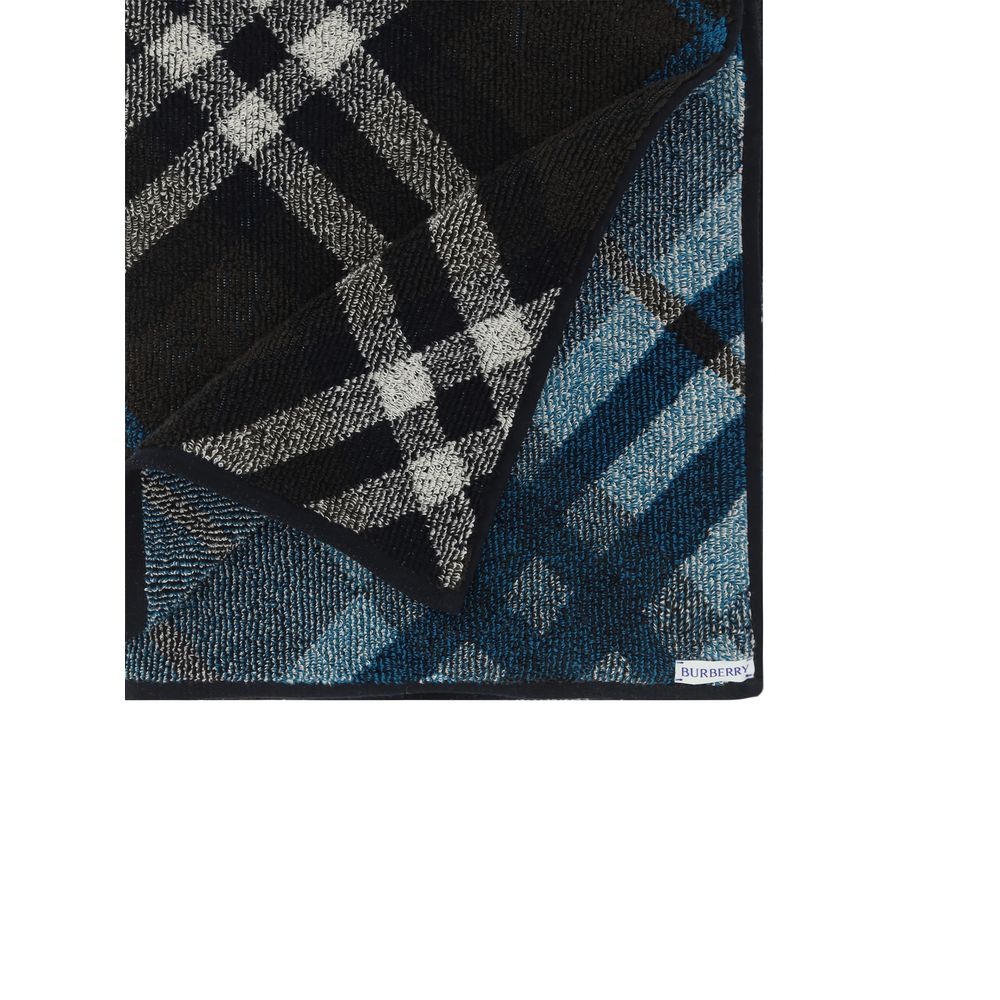 Burberry Check Towel - Luxurious Cotton Terry Cloth
