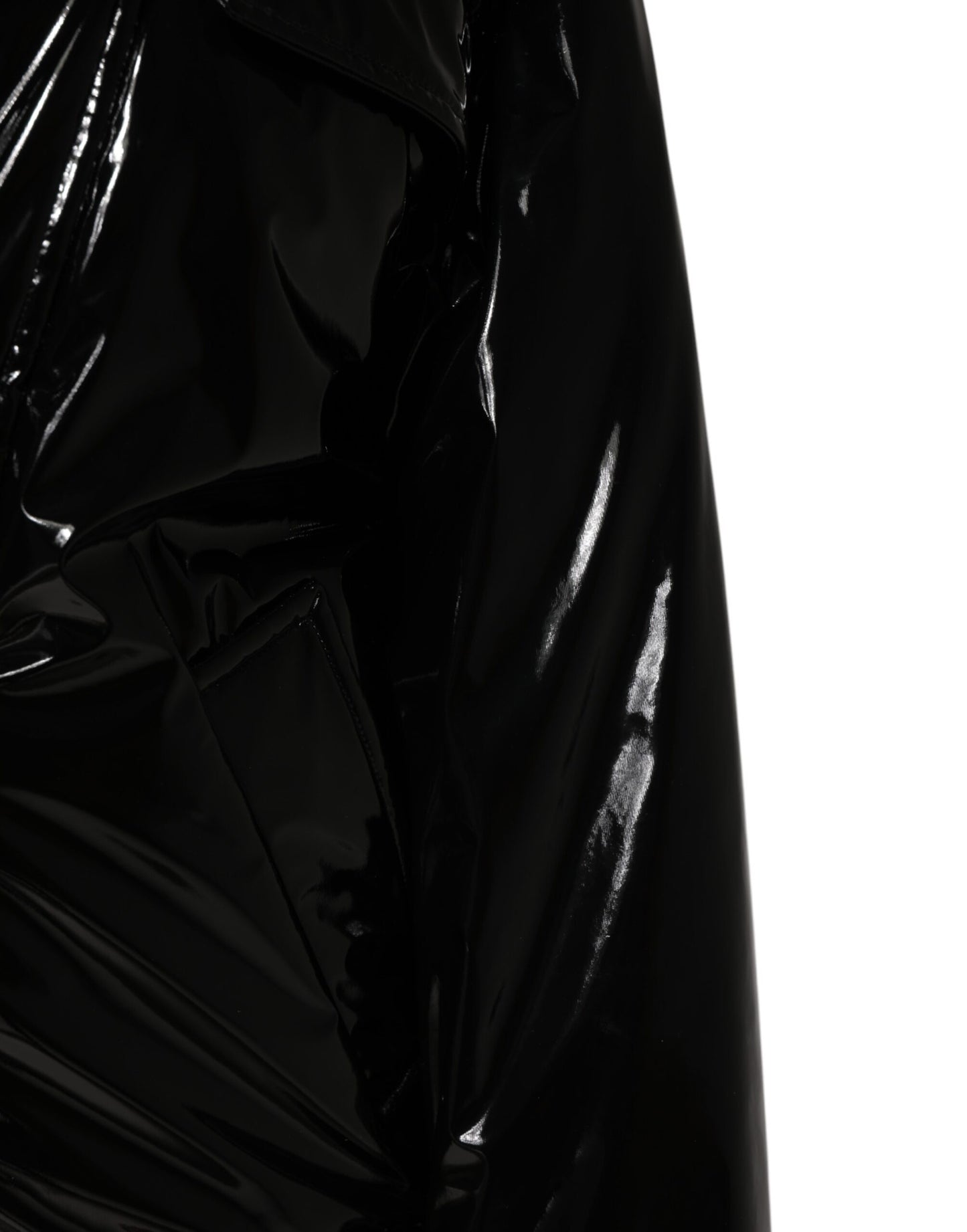 Dolce & Gabbana Black Quilted Puffer Coat