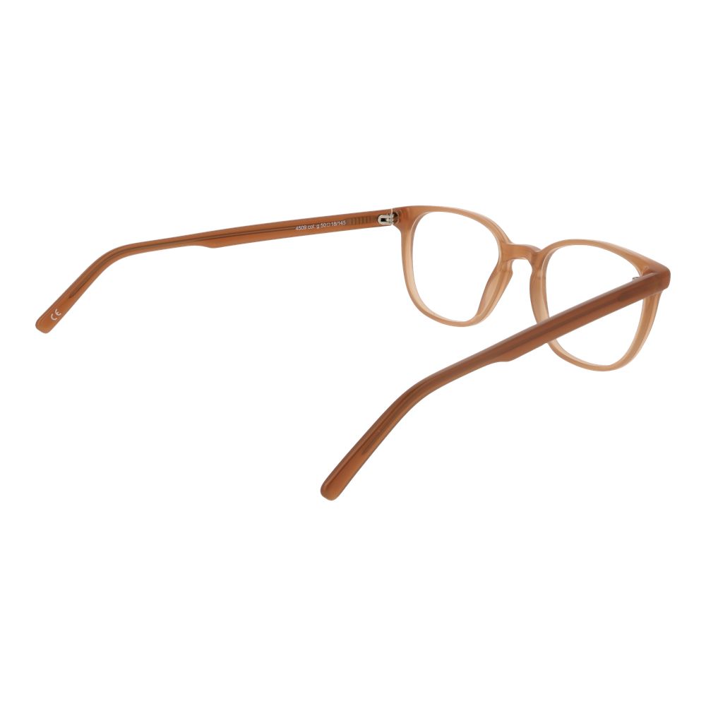 Andy Wolf Unisex Optical Frames – Orange Square Frame, 50mm
