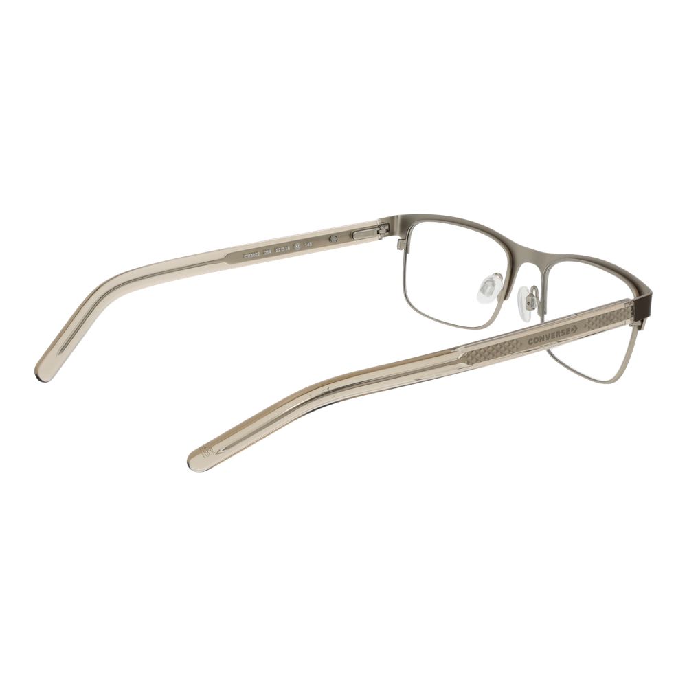 Converse Beige Men’s Optical Frames – Full-Rim Square Design, 52mm