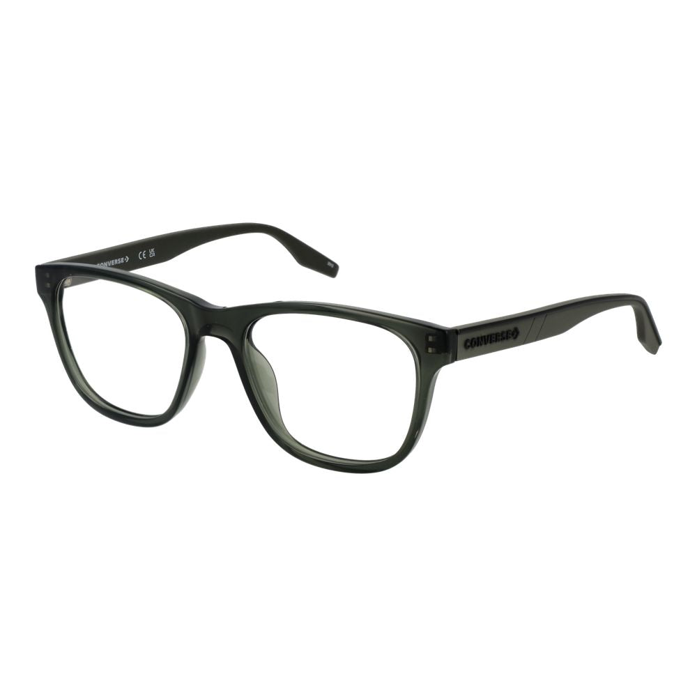 Converse Green Men’s Optical Frames – Square Full-Rim Design