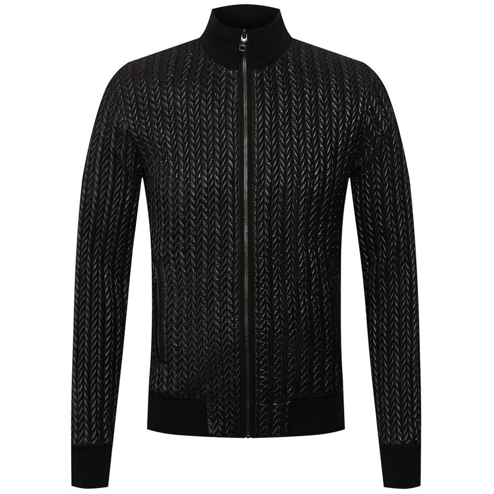 Dolce & Gabbana Black Nylon Jacket: Sophisticated Craftsmanship Meets Urban Elegance