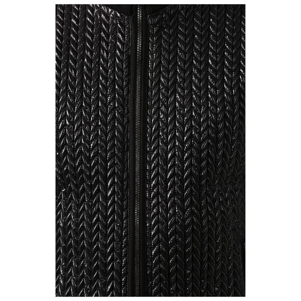 Dolce & Gabbana Black Nylon Jacket: Sophisticated Craftsmanship Meets Urban Elegance