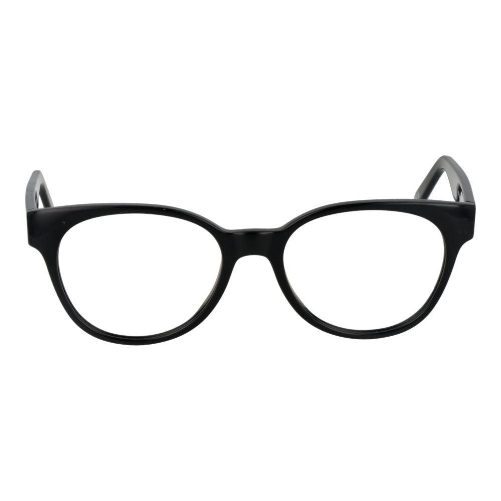 Andy Wolf Black Unisex Optical Frames – Panto Style